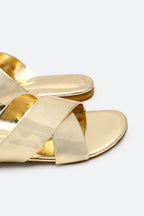 Golden Flat Slipper