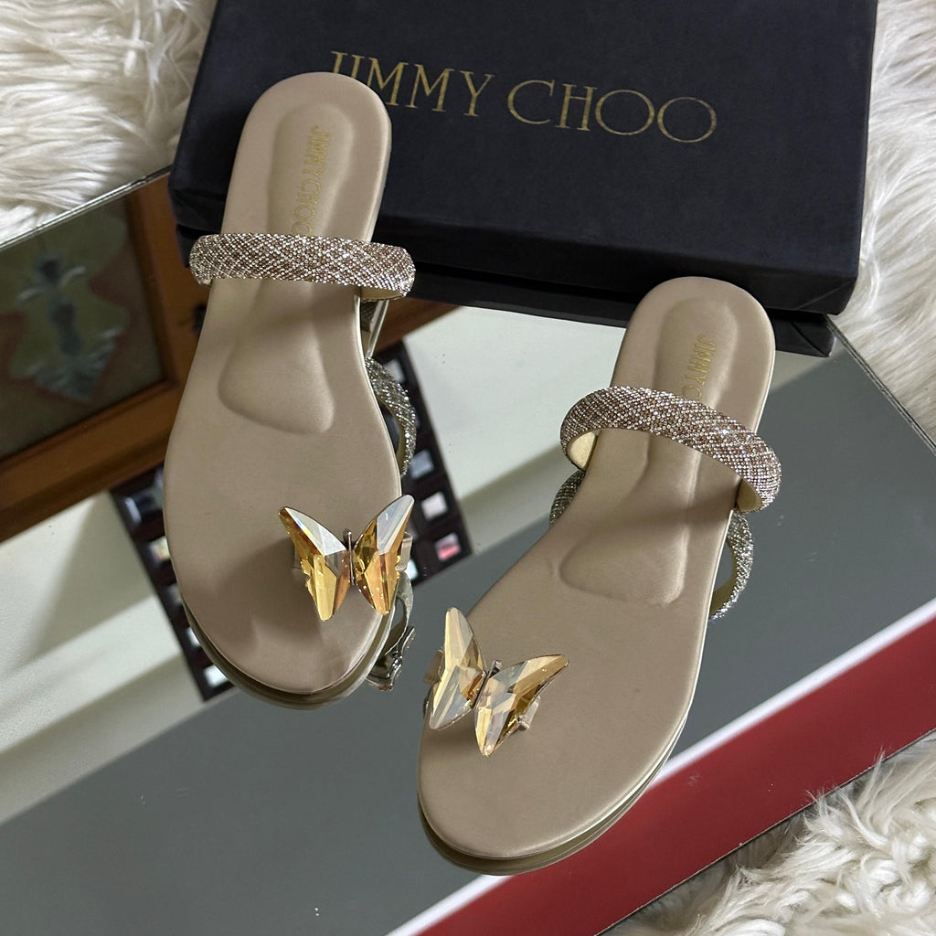 JIMMY CHOO (SLIPPERS)